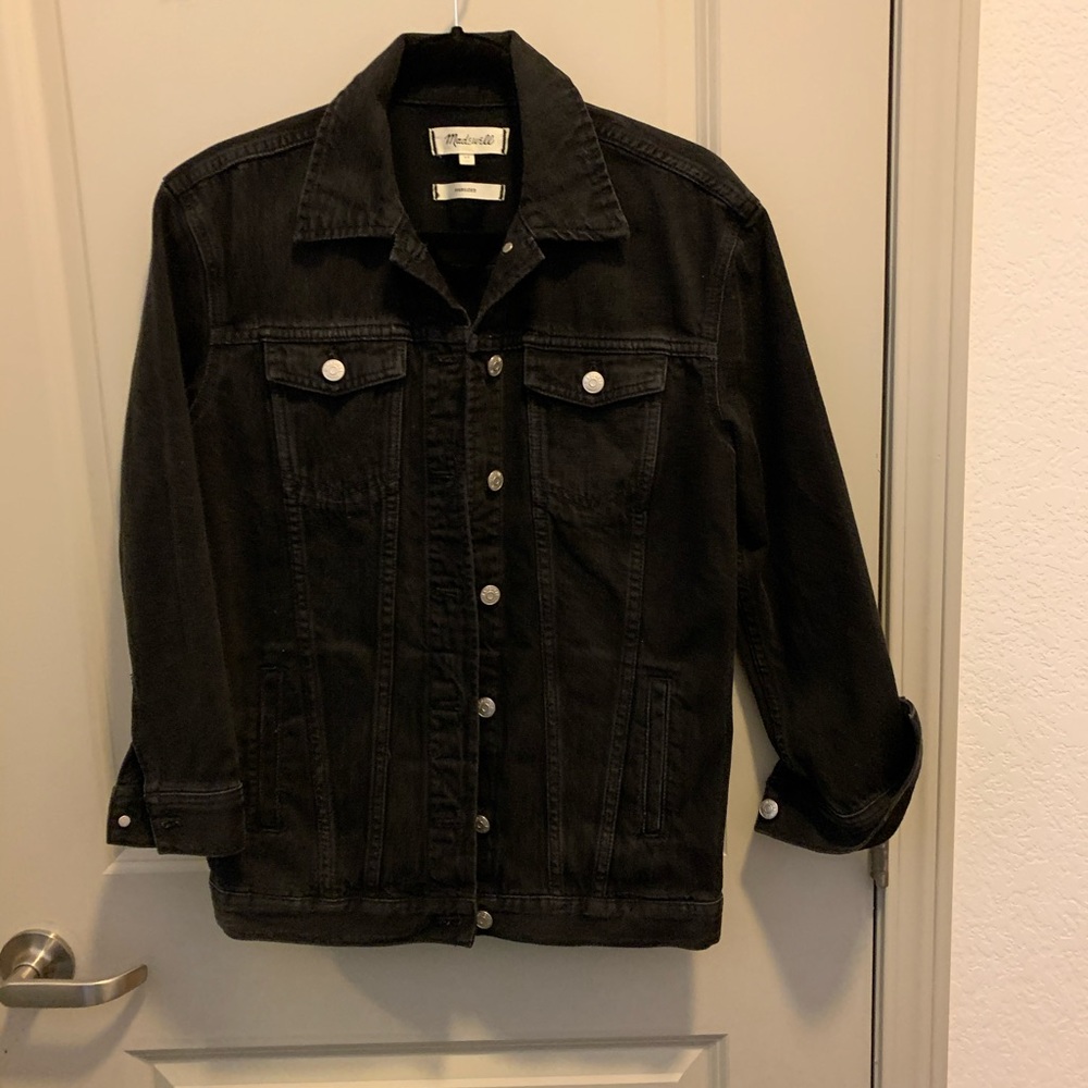Madewell oversized denim jacket